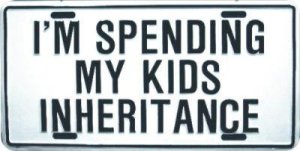 inheritance money life sign